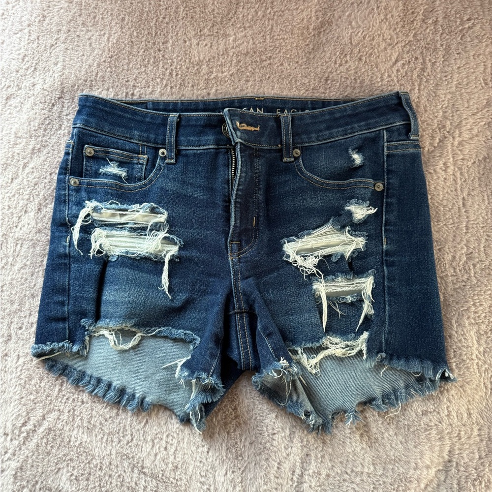AE midi jean shorts sz6